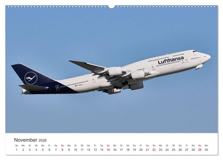 Produktbild: Frankfurt Airport - EDDF (Wandkalender 2026 DIN A2 quer), CALVENDO Monatskalender
