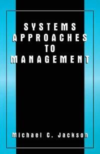Produktbild: Systems Approaches to Management