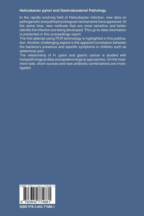 Produktbild: Helicobacter pylori and Gastroduodenal Pathology