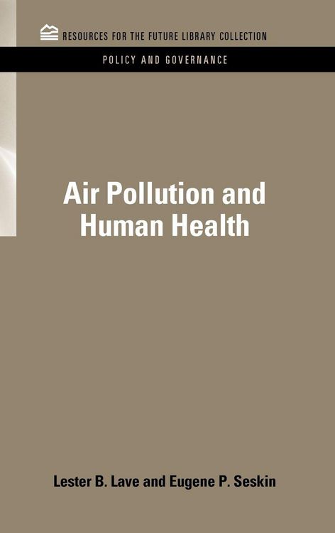 Produktbild: Air Pollution and Human Health