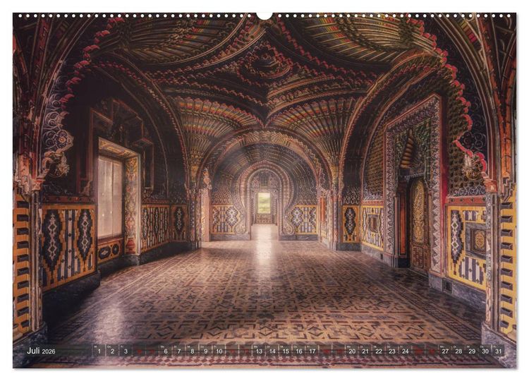 Produktbild: Ruinen Romantik (hochwertiger Premium Wandkalender 2026 DIN A2 quer), Kunstdruck in Hochglanz
