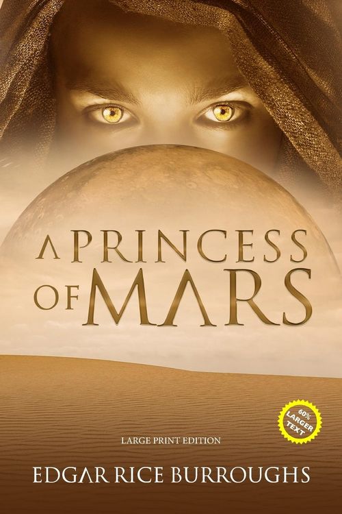 Produktbild: A Princess of Mars (Annotated, Large Print)