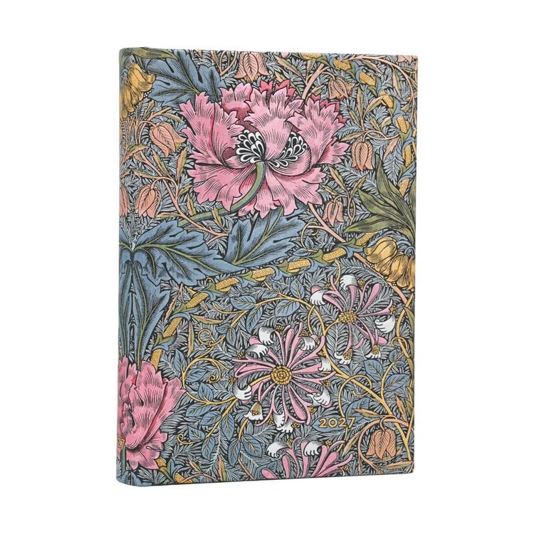 Produktbild: 12-Monatskalender 2027 Morris Heckenkirsche in Pink Maxi Horizontal