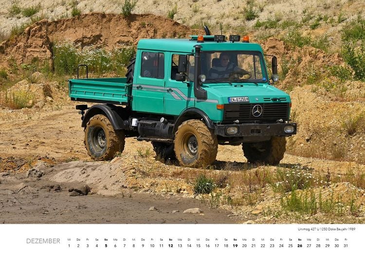 Produktbild: Unimog Klassiker Kalender 2027