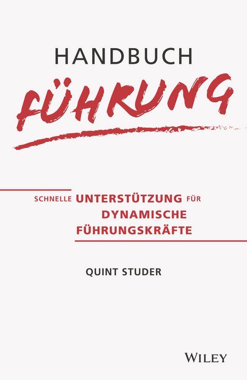 Produktbild: Handbuch F&uuml;hrung