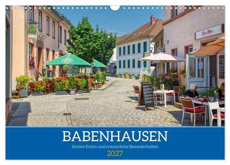 Produktbild: Babenhausen - Sch&ouml;ne Ecken und erstaunliche Besonderheiten (Wandkalender 2027 DIN A3 quer), CALVENDO Monatskalender