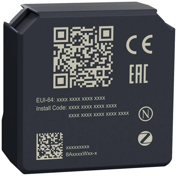 Produktbild: Schneider Electric Wiser CCT5011-0002W Schaltaktor Reichweite max. (im Freifeld) 50m