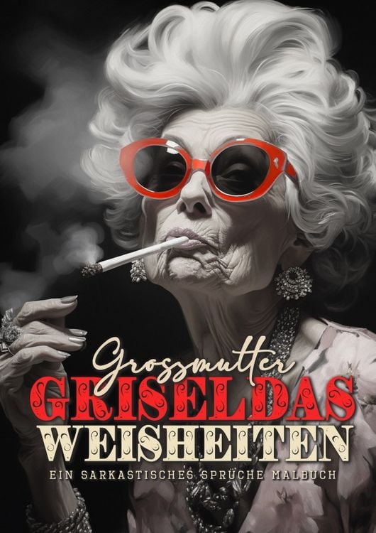 Produktbild: Grossmutter Griseldas Weisheiten - Ein sarkastisches Spr&uuml;che Malbuch