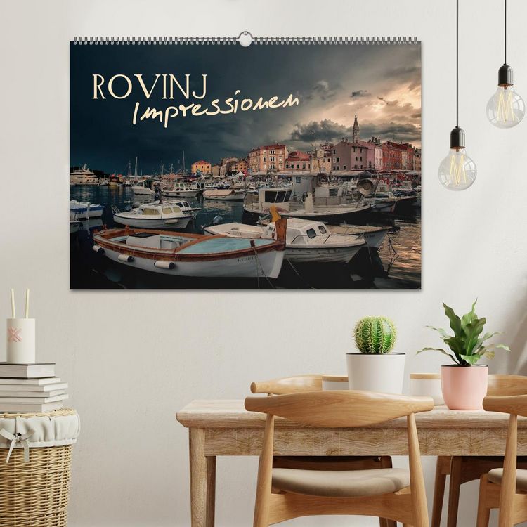 Produktbild: Rovinj Impressionen (Wandkalender 2026 DIN A2 quer), CALVENDO Monatskalender