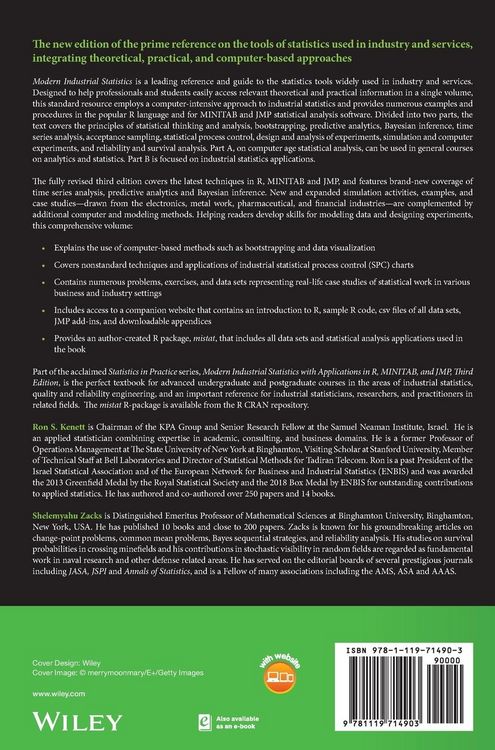 Produktbild: Modern Industrial Statistics, Third Edition