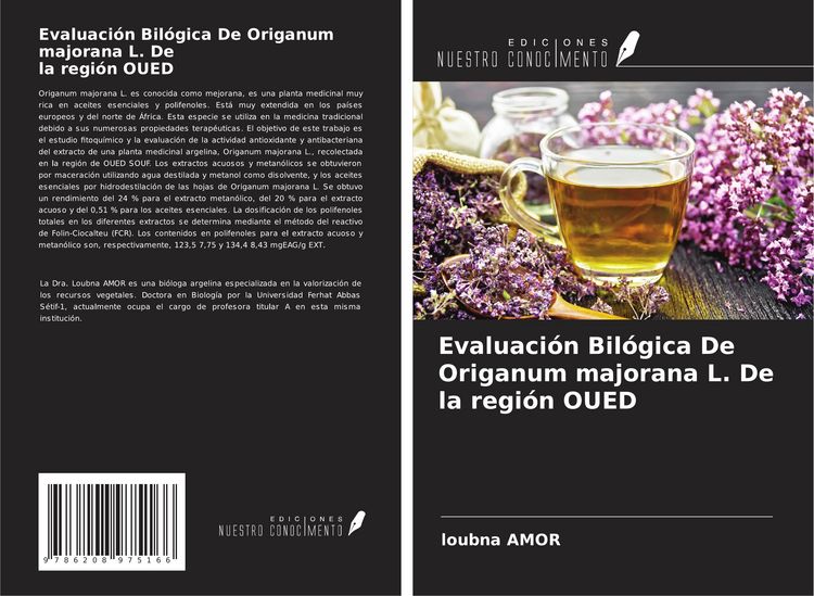 Produktbild: Evaluaci&oacute;n Bil&oacute;gica De Origanum majorana L. De la regi&oacute;n OUED