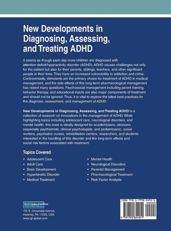 Produktbild: New Developments in Diagnosing, Assessing, and Treating ADHD