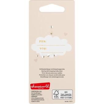 Produktbild: Einkaufswagenchip Motiv "Schutzengel"