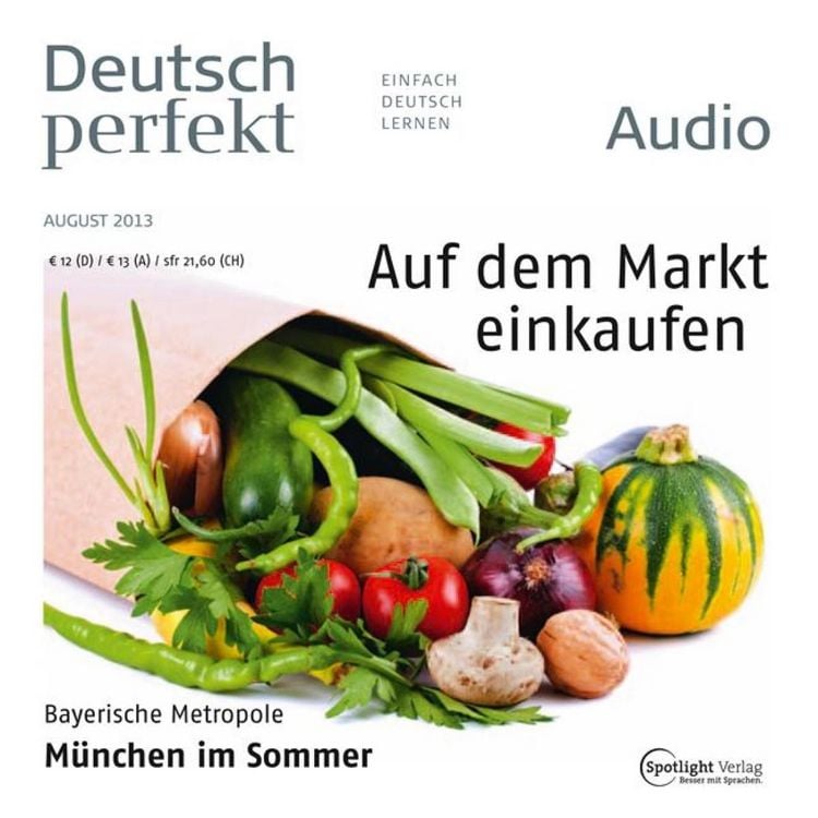 Produktbild: Deutsch lernen Audio - Auf dem Markt einkaufen