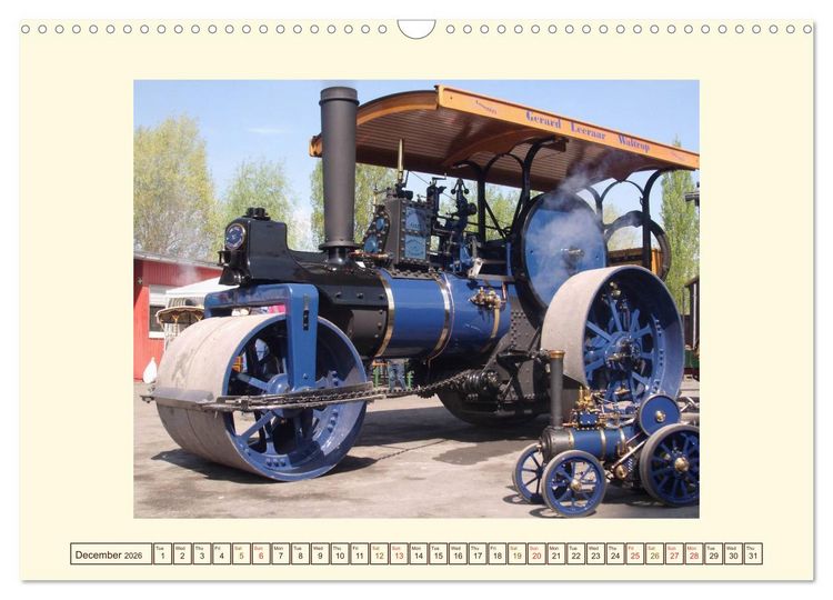 Produktbild: Steam engines (Wall Calendar 2026 DIN A3 landscape), CALVENDO 12 Month Wall Calendar