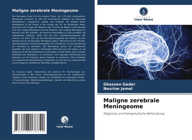 Produktbild: Maligne zerebrale Meningeome