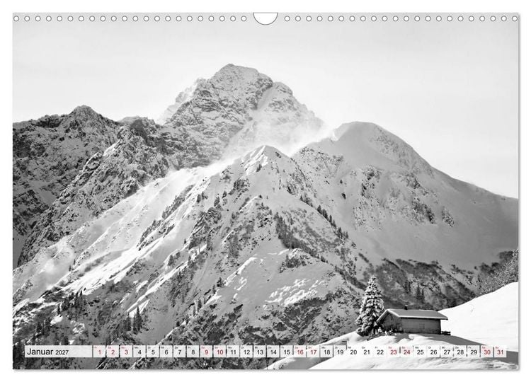 Produktbild: Traumhafte Allg&auml;uer Alpen (Wandkalender 2027 DIN A3 quer), CALVENDO Monatskalender