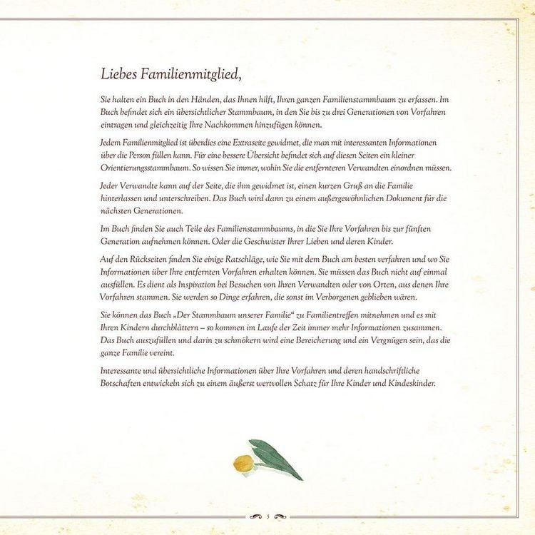 Produktbild: Der Stammbaum unserer Familie