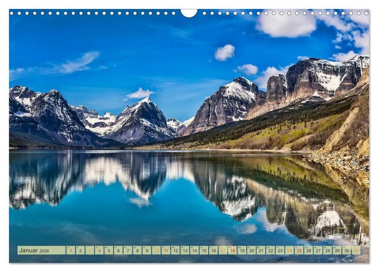 Produktbild: Nationalparks der USA - atemberaubend sch&ouml;n (Wandkalender 2026 DIN A3 quer), CALVENDO Monatskalender