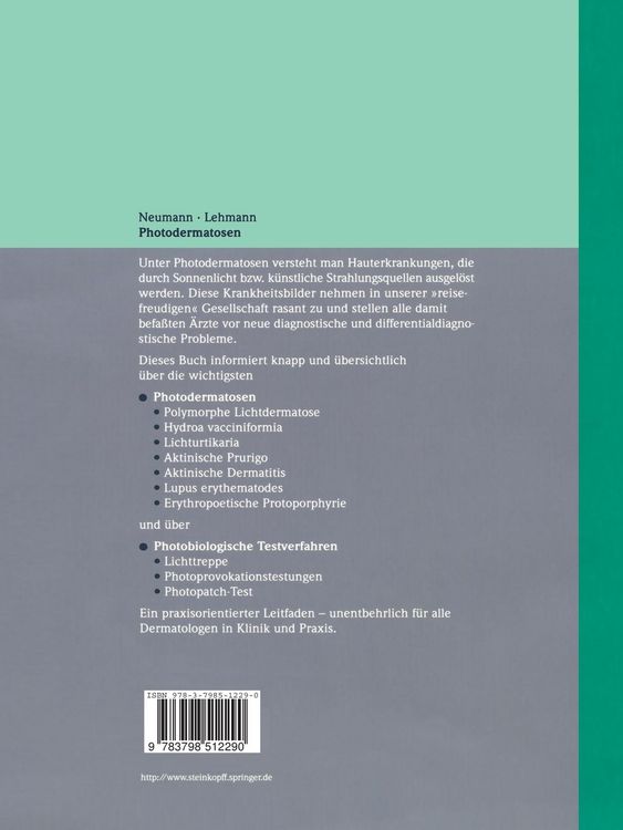 Produktbild: Photodermatosen