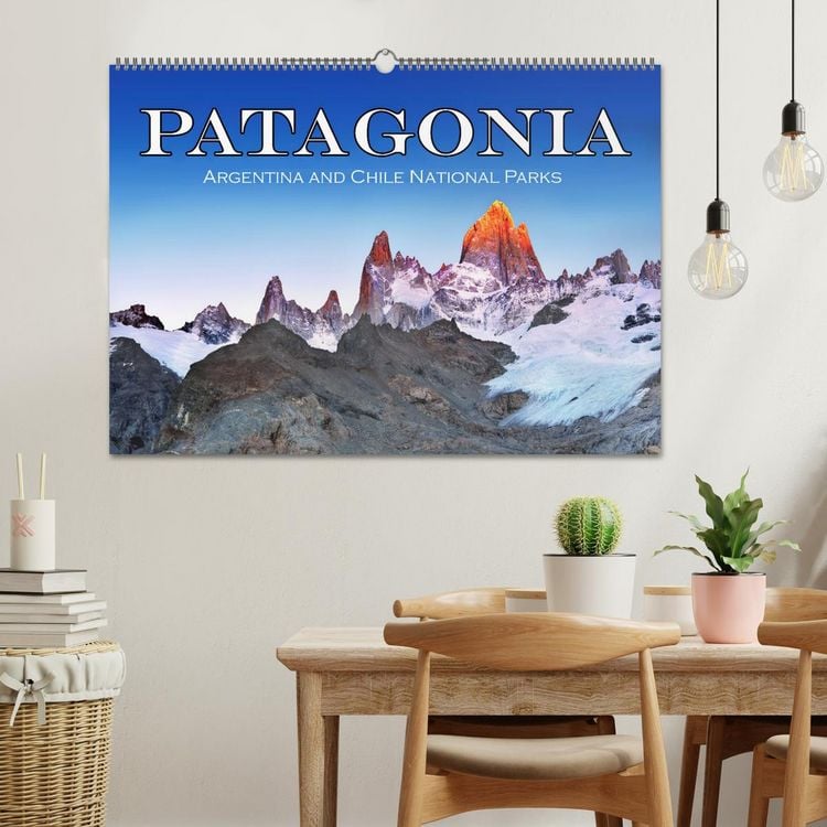 Produktbild: Patagonia, Argentina and Chile National Parks (Wall Calendar 2026 DIN A2 landscape), CALVENDO 12 Month Wall Calendar