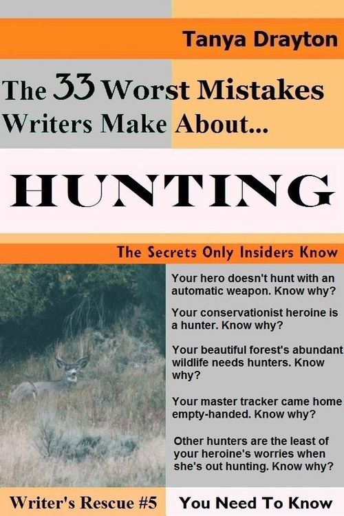 Produktbild: 33 Worst Mistakes Writers Make About Hunting