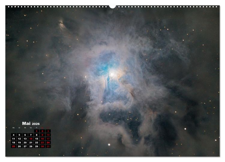 Produktbild: InfinityAstro - die Unendlichkeit im Bild - Astrofotos von Roland Schliessus (hochwertiger Premium Wandkalender 2026 DIN A2 quer), Kunstdruck in Hochglanz