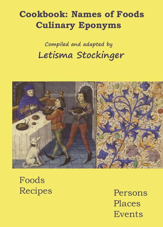 Produktbild: Cookbook: Names of Foods