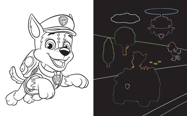 Produktbild: PAW Patrol Kritzel-Kratzel-Buch f&uuml;r Kinder ab 4 Jahren