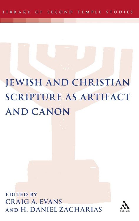 Produktbild: Jewish and Christian Scripture as Artifact and Canon