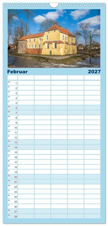 Produktbild: Familienplaner 2027 - Greetsiel in Ostfriesland mit 5 Spalten (Wandkalender, 21 x 45 cm) CALVENDO