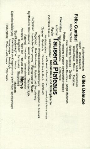 Produktbild: Tausend Plateaus