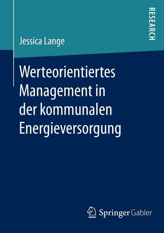Produktbild: Werteorientiertes Management in der kommunalen Energieversorgung