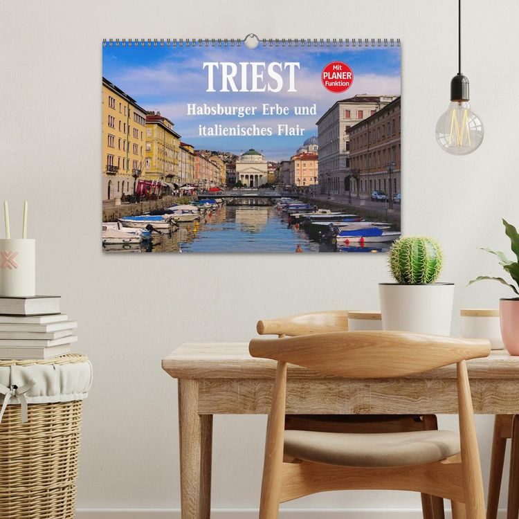 Produktbild: Triest - Habsburger Erbe und italienisches Flair (Wandkalender 2026 DIN A3 quer), CALVENDO Monatskalender