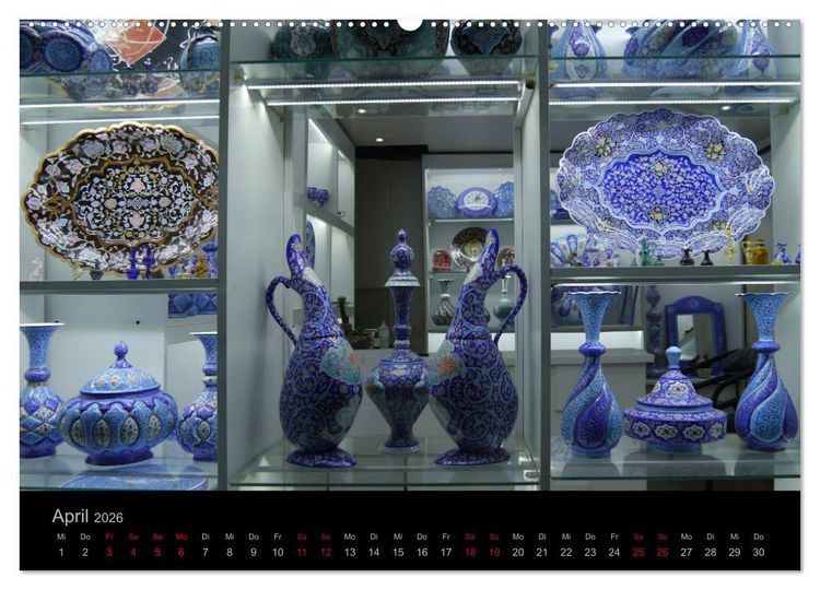 Produktbild: Iran - Impressionen einer Reise (hochwertiger Premium Wandkalender 2026 DIN A2 quer), Kunstdruck in Hochglanz