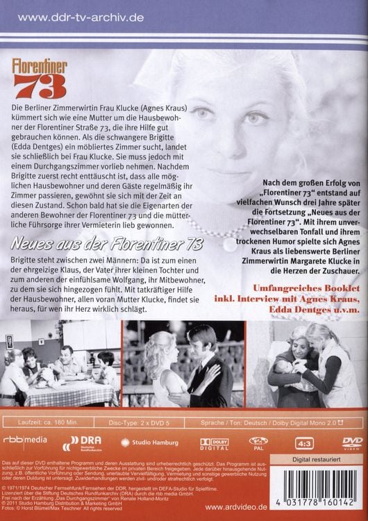 Produktbild: Florentiner 73/Neues aus der Florentiner 73 [2 DVDs]