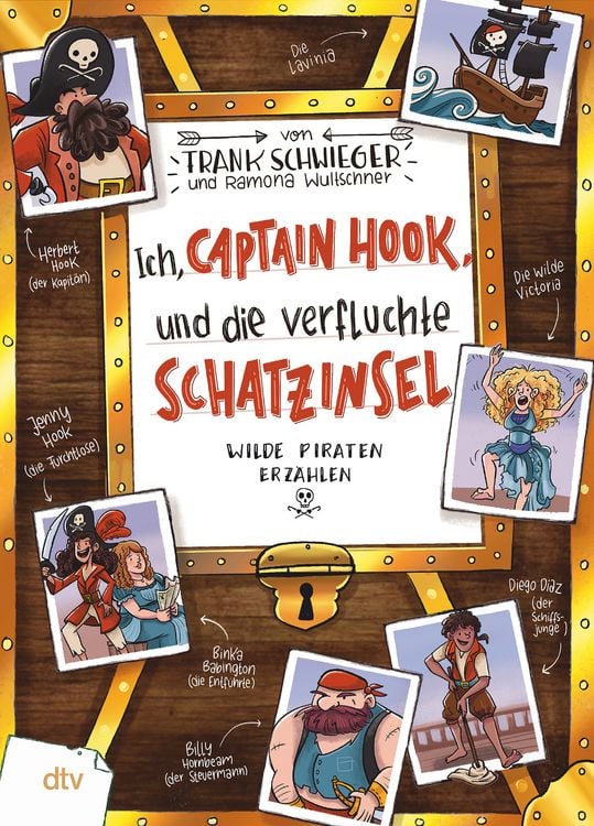 Produktbild: Ich, Captain Hook, und die verfluchte Schatzinsel – Wilde Piraten erzählen