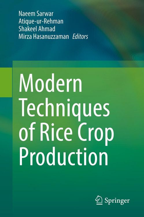 Produktbild: Modern Techniques of Rice Crop Production