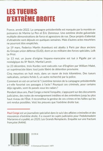 Produktbild: Les tueurs d'extr&ecirc;me droite : enqu&ecirc;te sur une menace fran&ccedil;aise