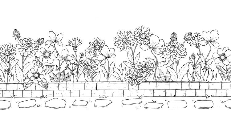 Produktbild: Gartenparadies &ndash; Florale Motive und Tiere ausmalen