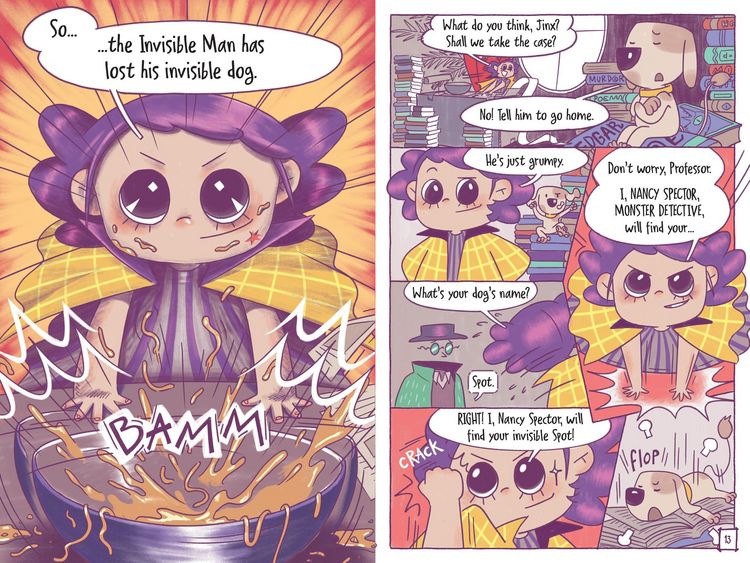 Produktbild: Nancy Spector, Monster Detective: The Case of the Missing Spot (a Graphic Novel)
