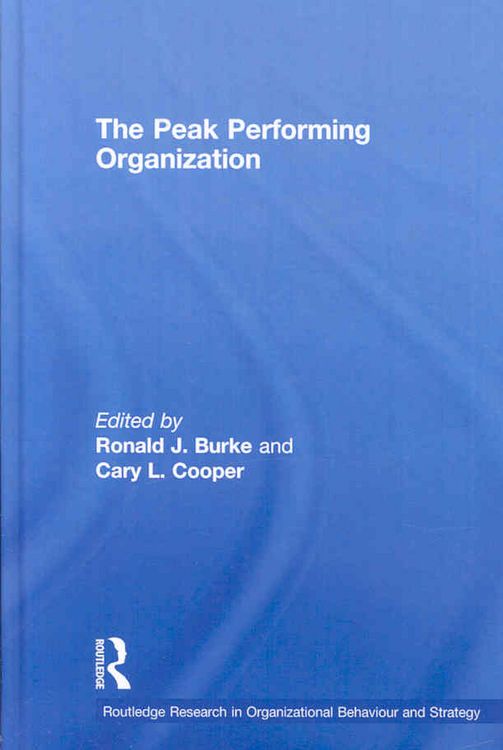 Produktbild: The Peak Performing Organization