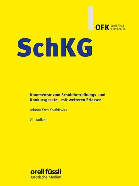 Produktbild: SchKG Kommentar