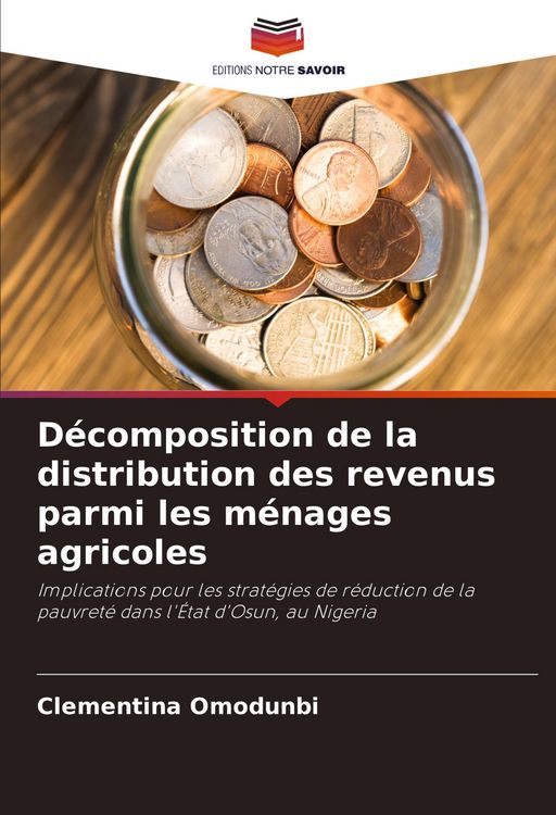 Produktbild: D&eacute;composition de la distribution des revenus parmi les m&eacute;nages agricoles