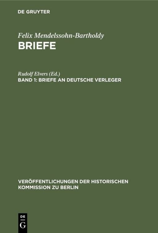 Produktbild: Briefe an deutsche Verleger