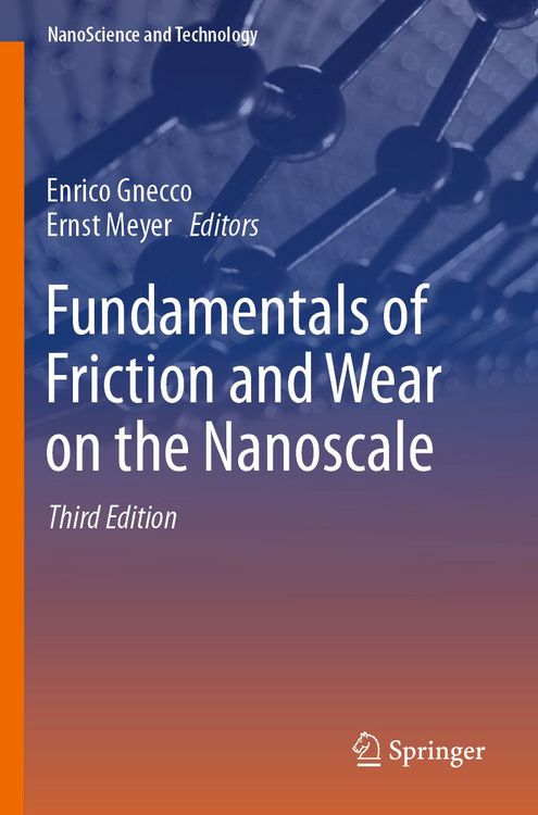 Produktbild: Fundamentals of Friction and Wear on the Nanoscale