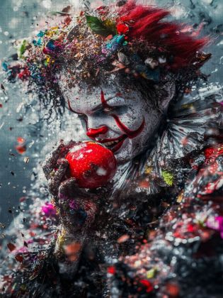Produktbild: CALVENDO Puzzle Er lachte - aber seine Augen blieben tot | 1000 Teile Lege-Gr&ouml;&szlig;e 64x48cm Foto-Puzzle f&uuml;r gl&uuml;ckliche Stunden