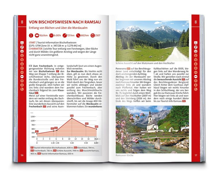 Produktbild: KOMPASS Wanderf&uuml;hrer SalzAlpenSteig, Chiemsee, K&ouml;nigssee, Hallst&auml;tter See, 40 Touren