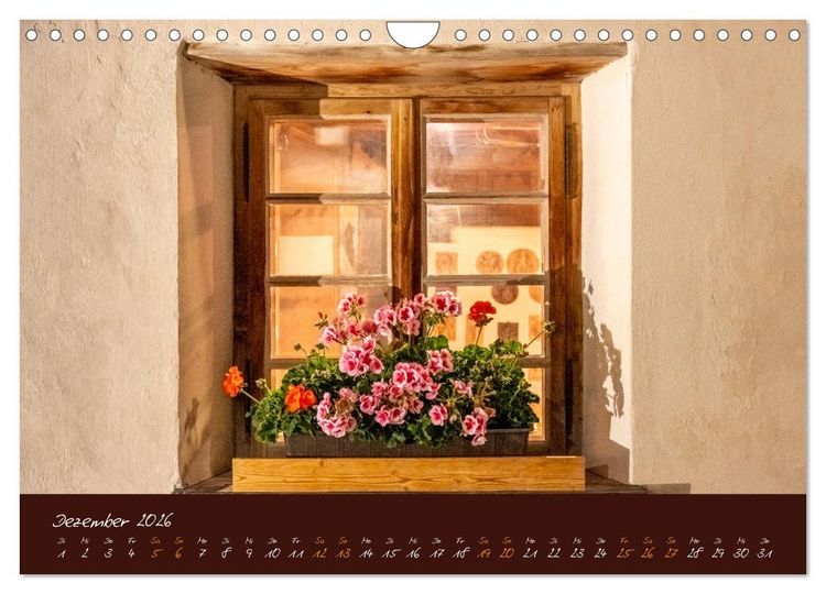 Produktbild: Fenster & Fassade (Wandkalender 2026 DIN A4 quer), CALVENDO Monatskalender