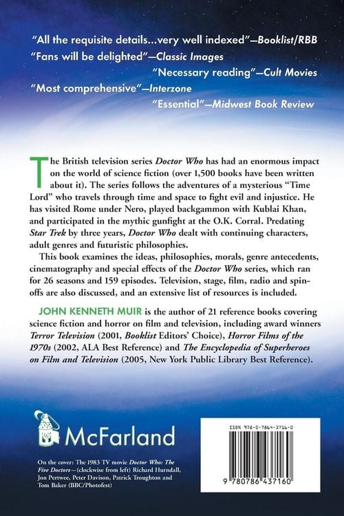 Produktbild: A Critical History of Doctor Who on Television
